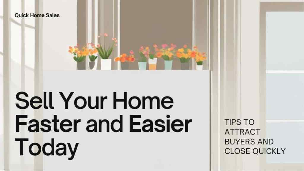 Tips for Selling Your Home Fast and for More Money