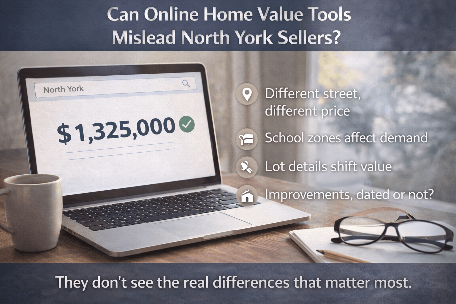 Why Online Home Value Tools Often Mislead North York&nbsp;Sellers🏠